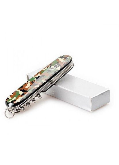 Комплект Ніж Spartan Camouflage 1.3603.94 + Подарункова коробка для ножа 91мм vix-2 Victorinox (317301523)