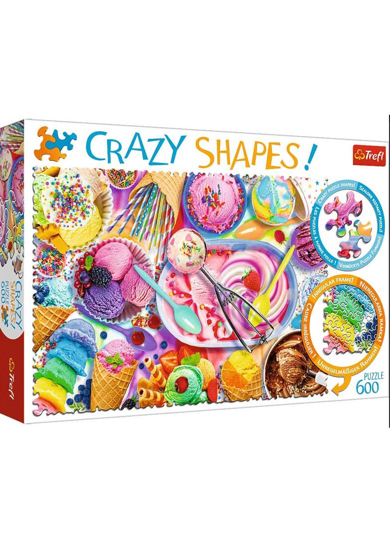 Пазли Crazy Shapes - Солодкі мрії (600 елм.) 11119 ( ) Trefl (328946740)