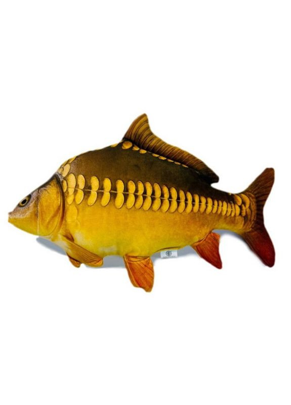 Дитяча м'яка іграшка "Дзеркальний короп" CARP-M, розмір 50 см Сувенір-Декор (366421368)