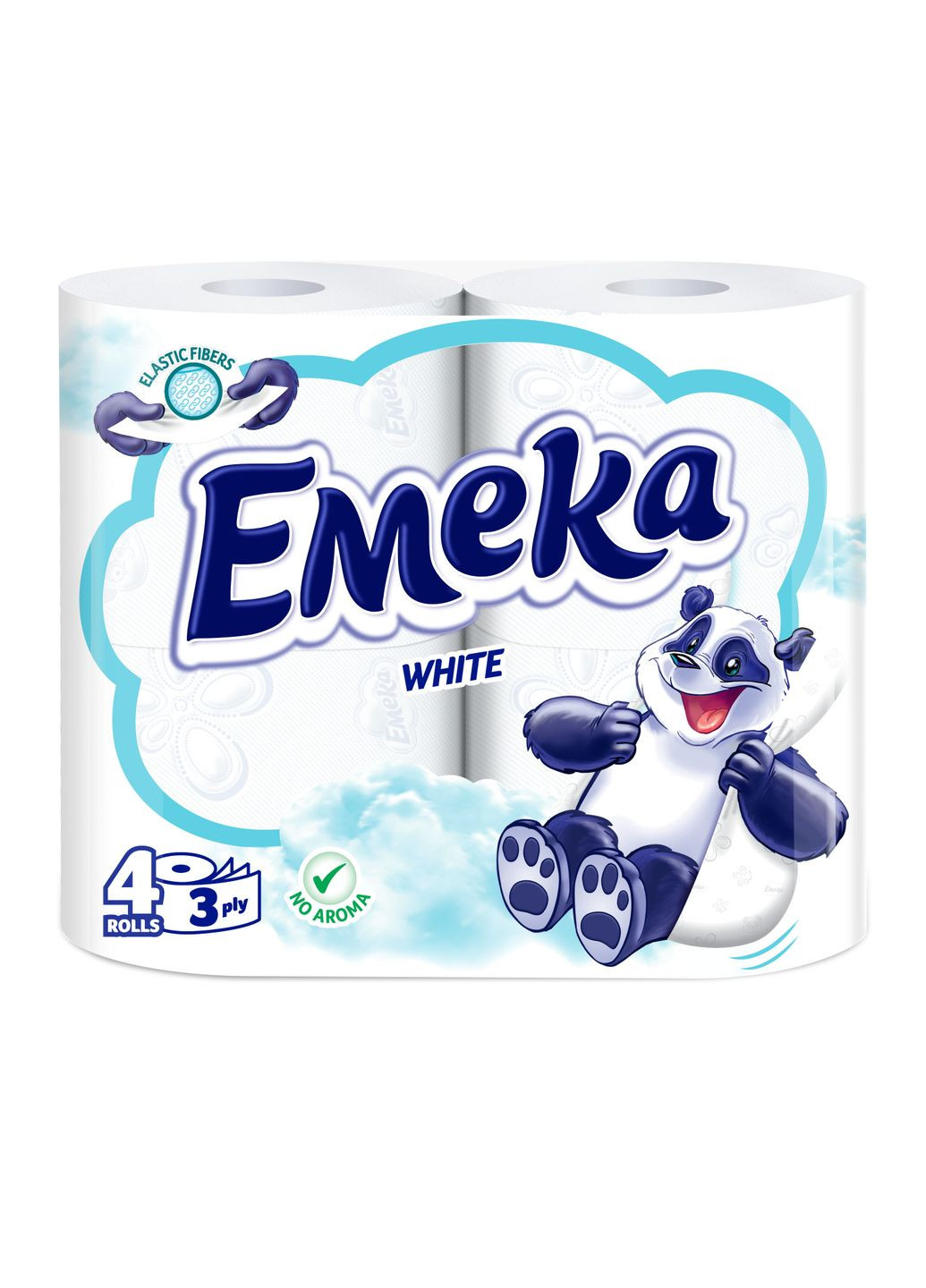 Туалетная бумага WHITE 4шт Emeka (307929502)