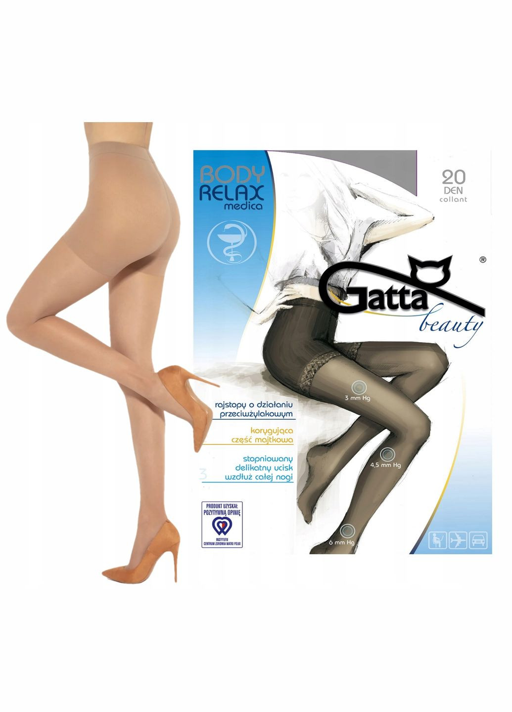 Противарикозні профілактичні колготки Gatta (305568843)