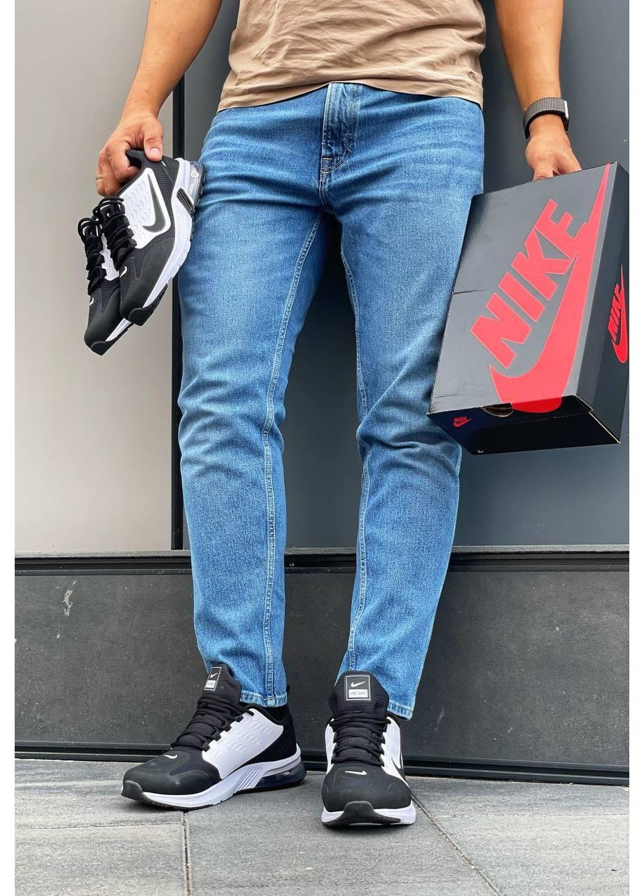 Черные демисезонные кроссовки мужские nike air max 280 black white найк No Brand