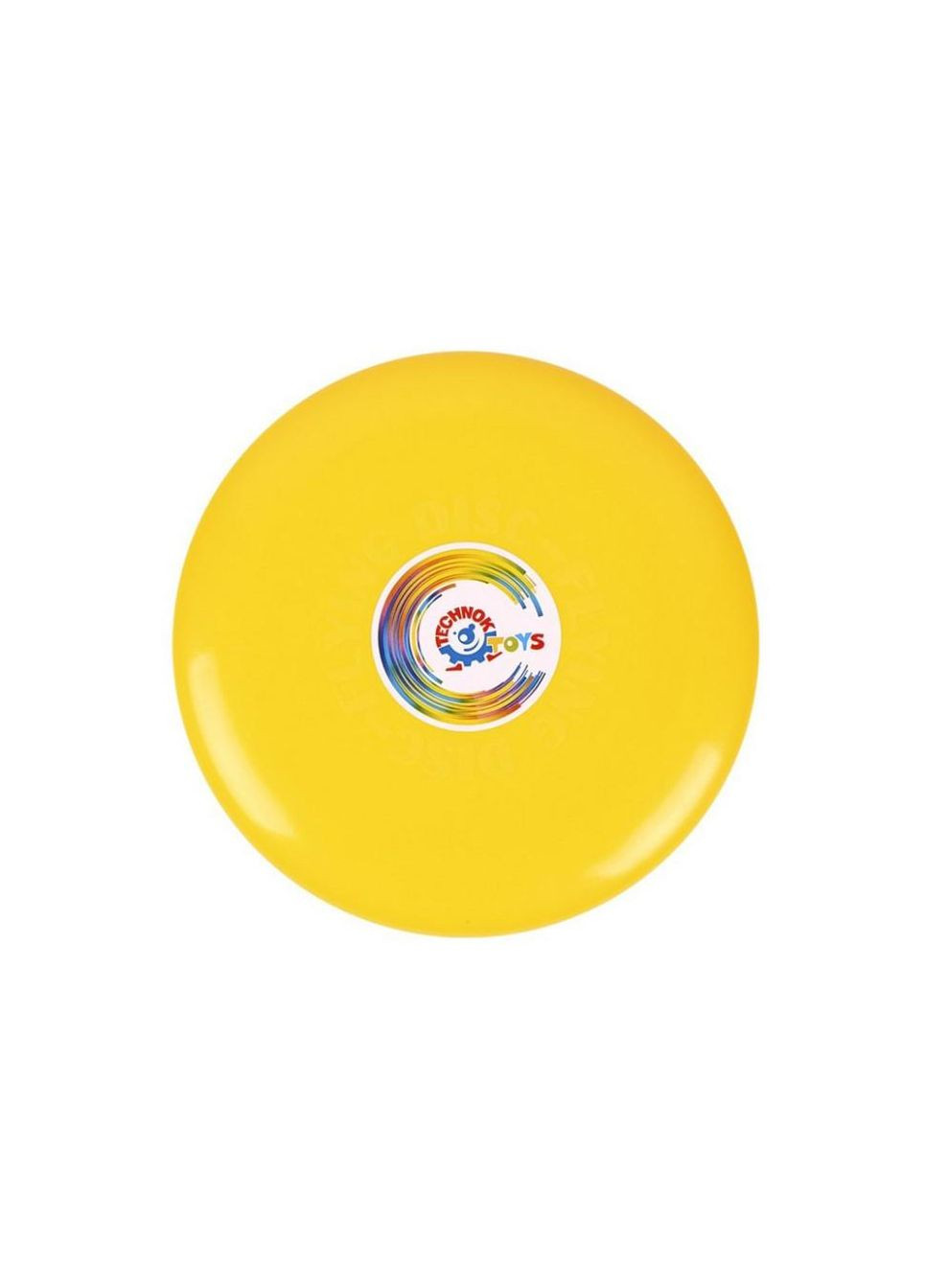 Дитяча літаюча тарілка "Фрісбі" 2131TXK (Жовтий) No Brand (339780462)