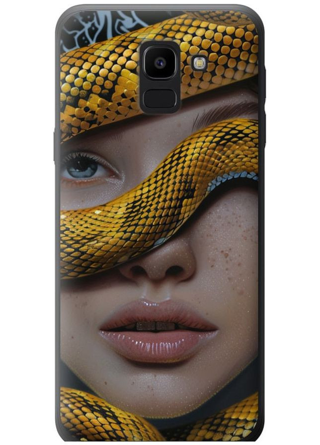 Силіконовий чохол 'Обійми змії' для Endorphone Samsung Galaxy J6 2018 (289530793)