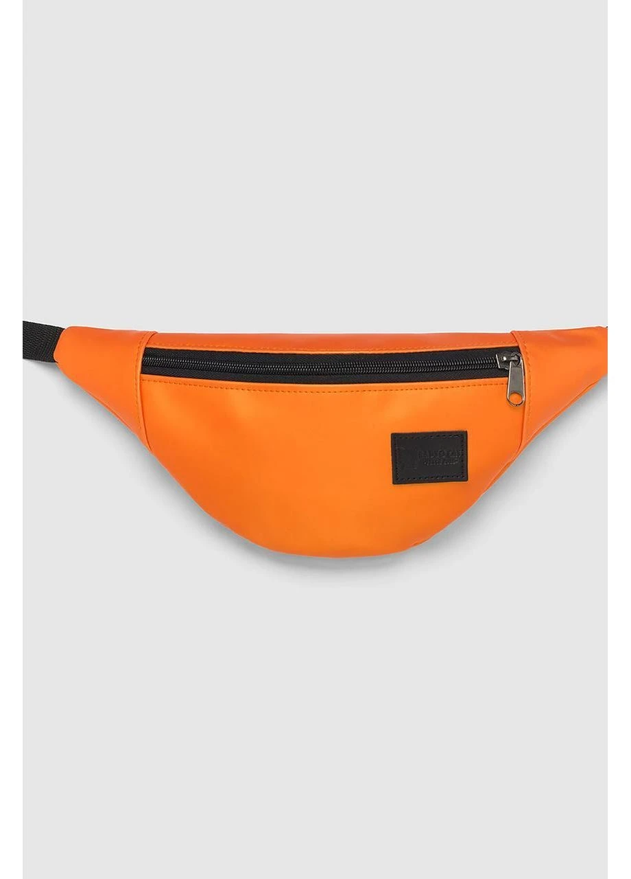 Поясная Сумка Женская Однотонная Бананка Оранжевая Radiocat Pearl Orange Seli No Brand (393502588)