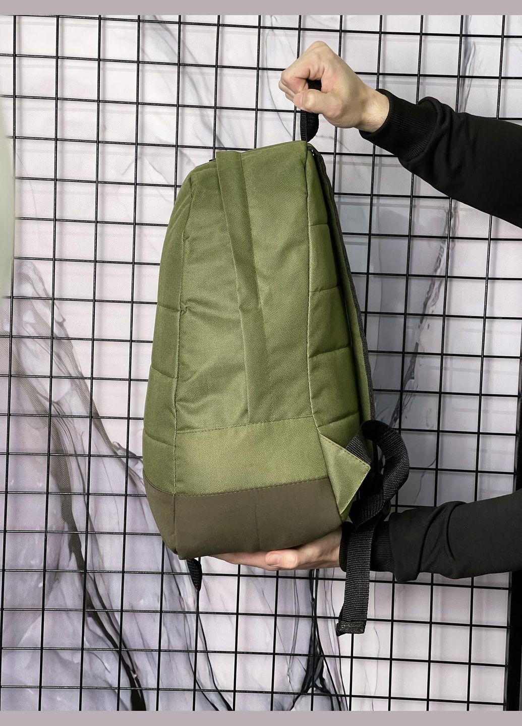 Рюкзак Матрац Хакі (біле лого) No Brand (359379872)