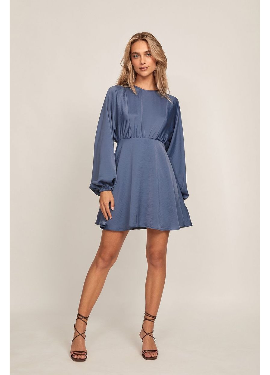 Світло-синя сукня демісезон,блідо-синій, NA-KD