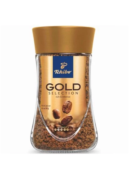 Кава розчинна Gold Selection - 50 g Tchibo (354333003)