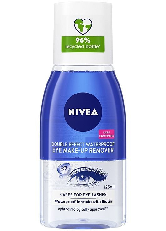 Засіб для зняття макіяжу з очей "Подвійний ефект" Visage Double Effect Eye Make-Up Remover 125ml (29945-1120) Nivea (368614150)