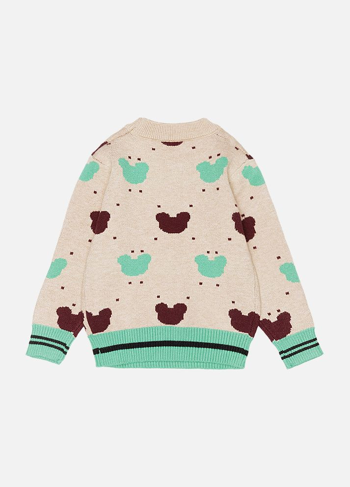 Джемпер для мальчика цвет бежевый CB-00221345 YINHUITU (314910502)