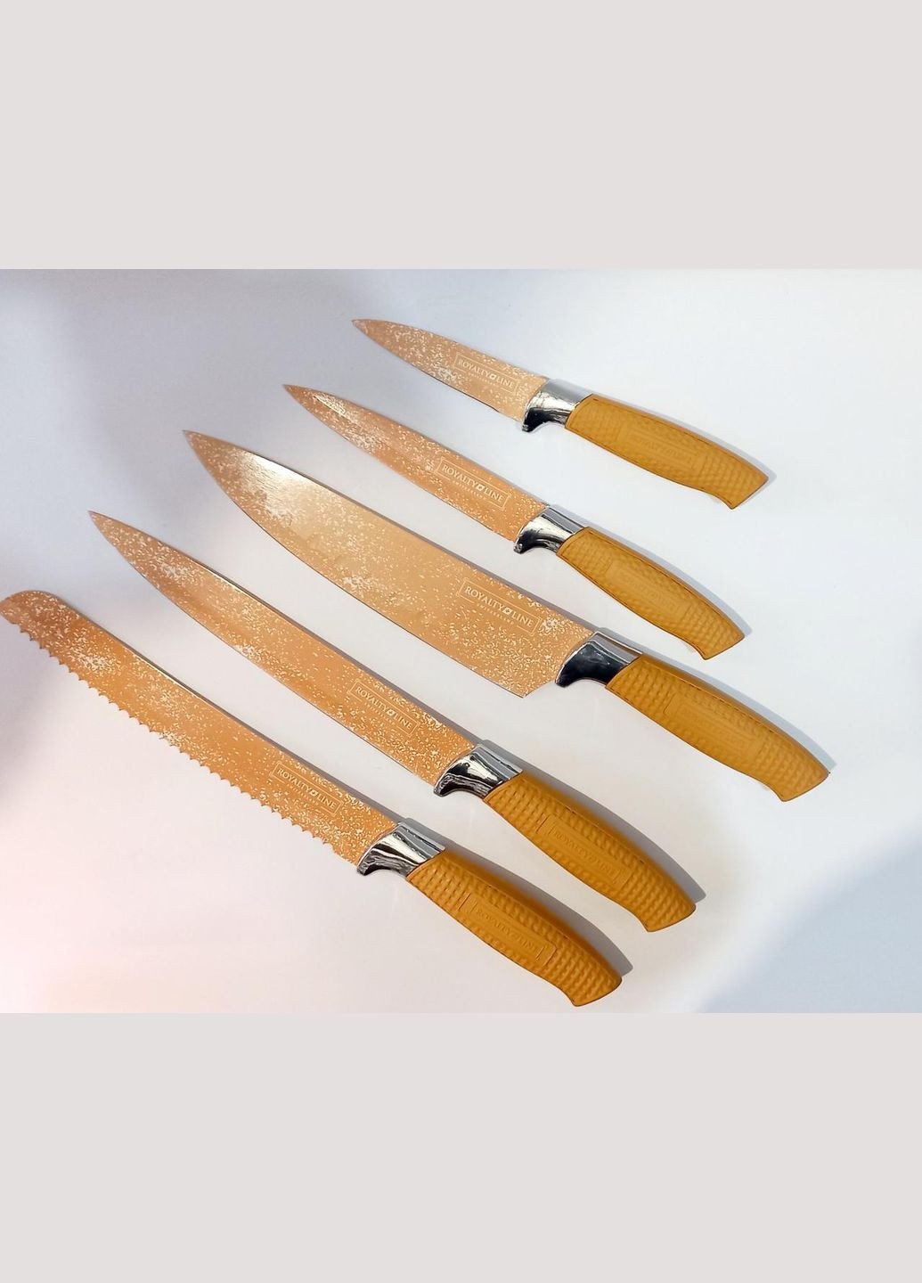 Набор кухонных ножей RL Коричневые 5MSTW Royalty Line (301350935)