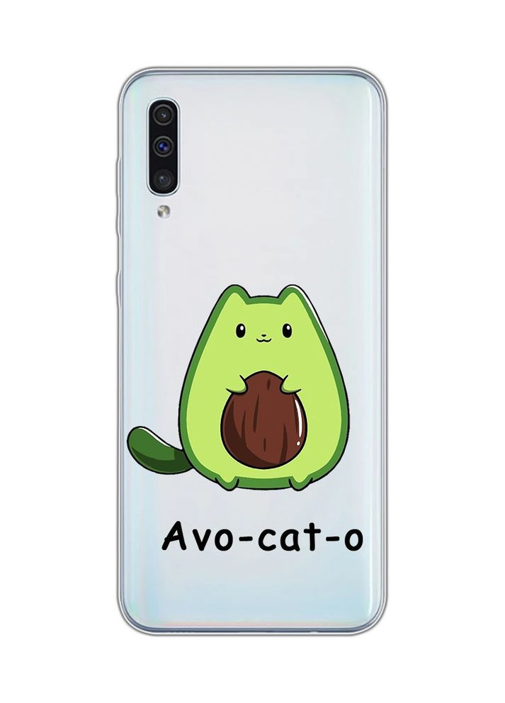 Чехол на Samsung Galaxy A50 (2019) A505:: Котик Авокадо (принт 306) Creative (360659133)