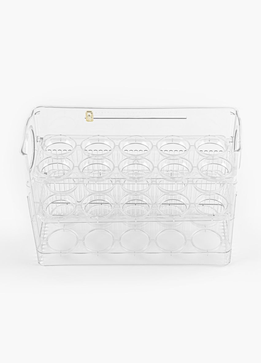 Контейнер трирівневий для яєць MY HOME Прозорий (KP-70 T) MVM (301002371)