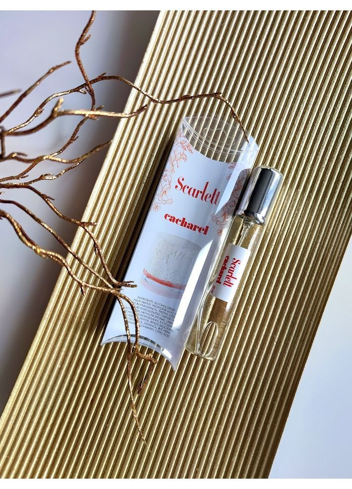 Груша и чай, тестер люкс качества 20 мл, scarlett cacharel для женщин No Brand (366293497)