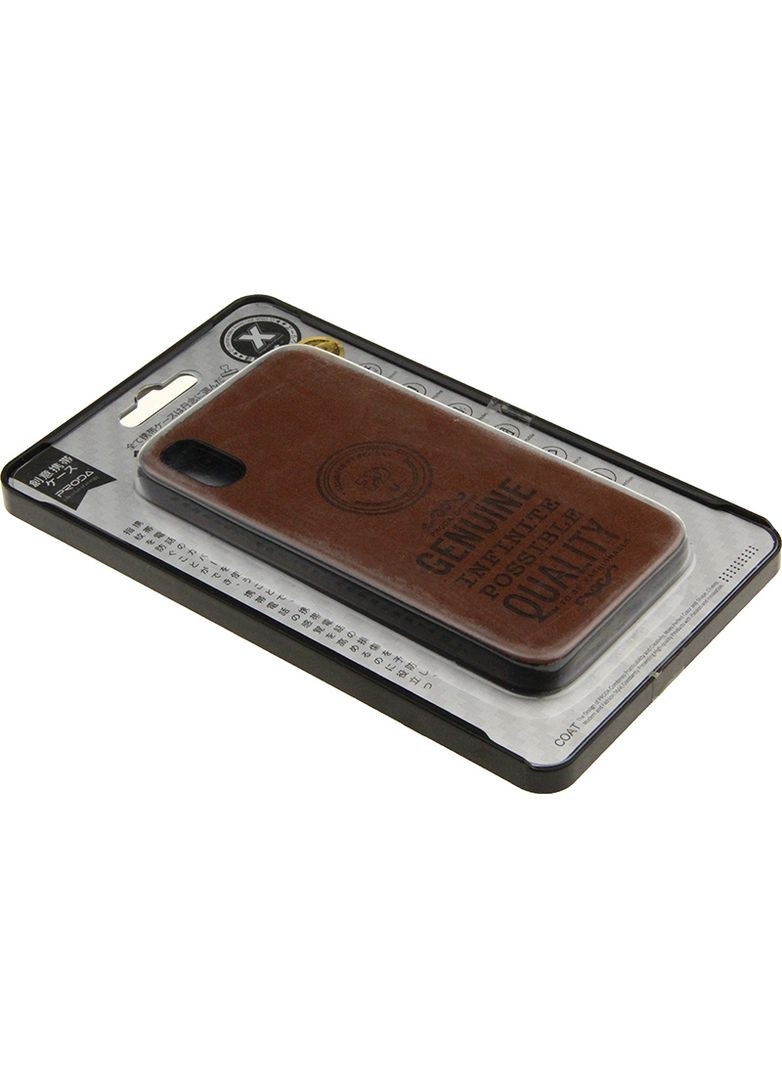 Чехолнакладка Apple iPhone X Brown Remax (301783911)