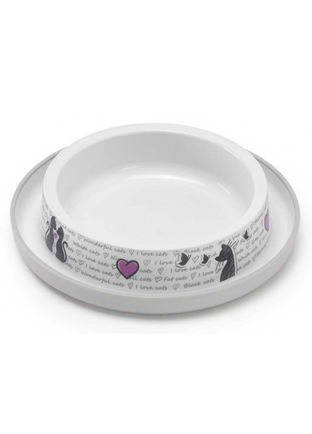 Миска для котів Trendy Dinner Cats in Love 210 мл Moderna (297157027)