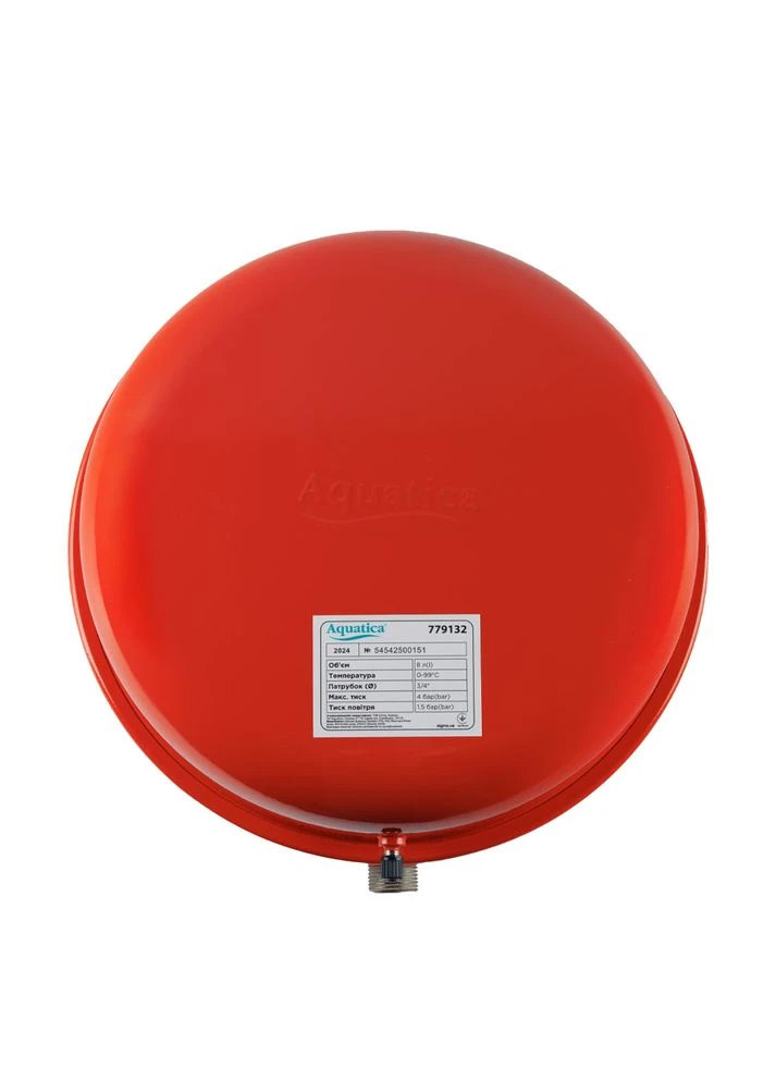 Бак для системи опалення плоский 8л Ø325 (779132) AQUATICA (395989408)