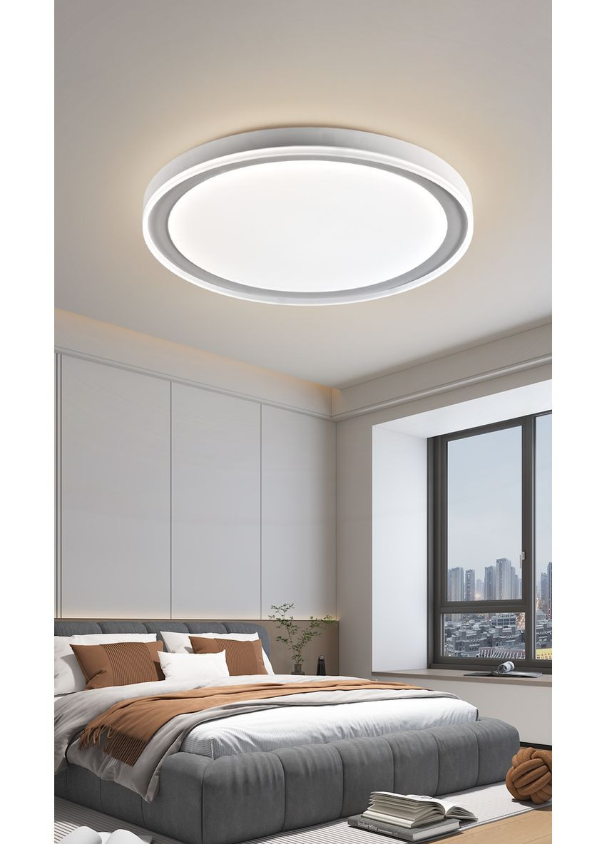 Светодиодная припотолочная люстра 2H-018, Белый Valeso (365877911)