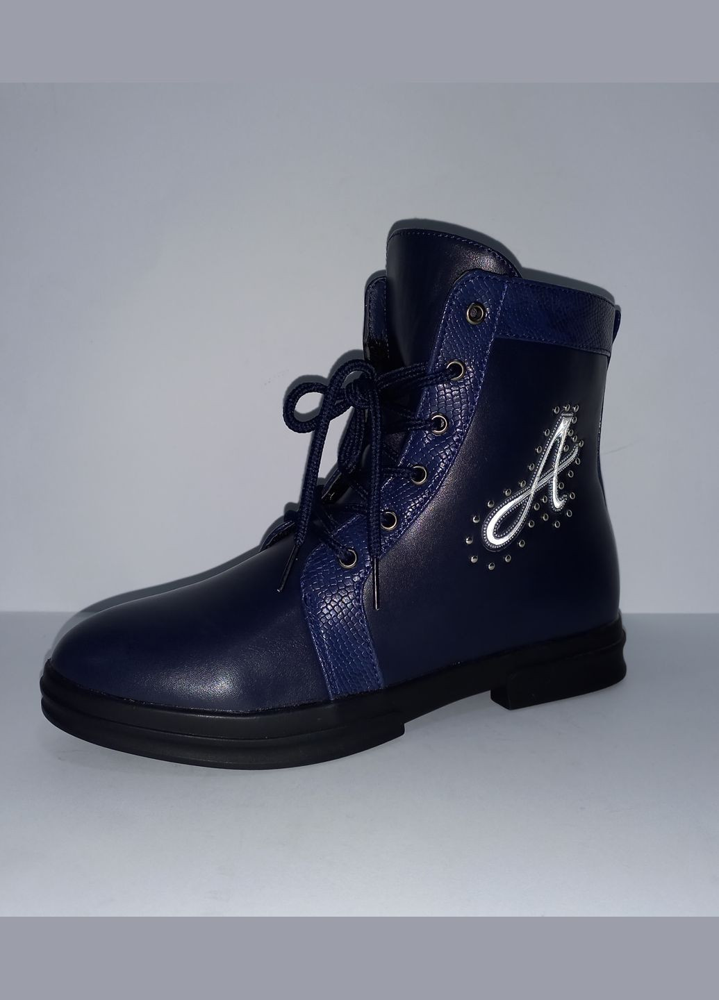 Цветные осенние ботинки k53d.blue, 24 Clibee