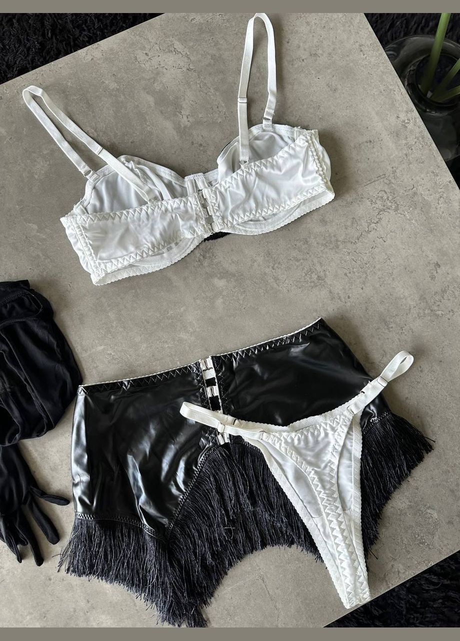 Черный комплект нижнего белья Domino