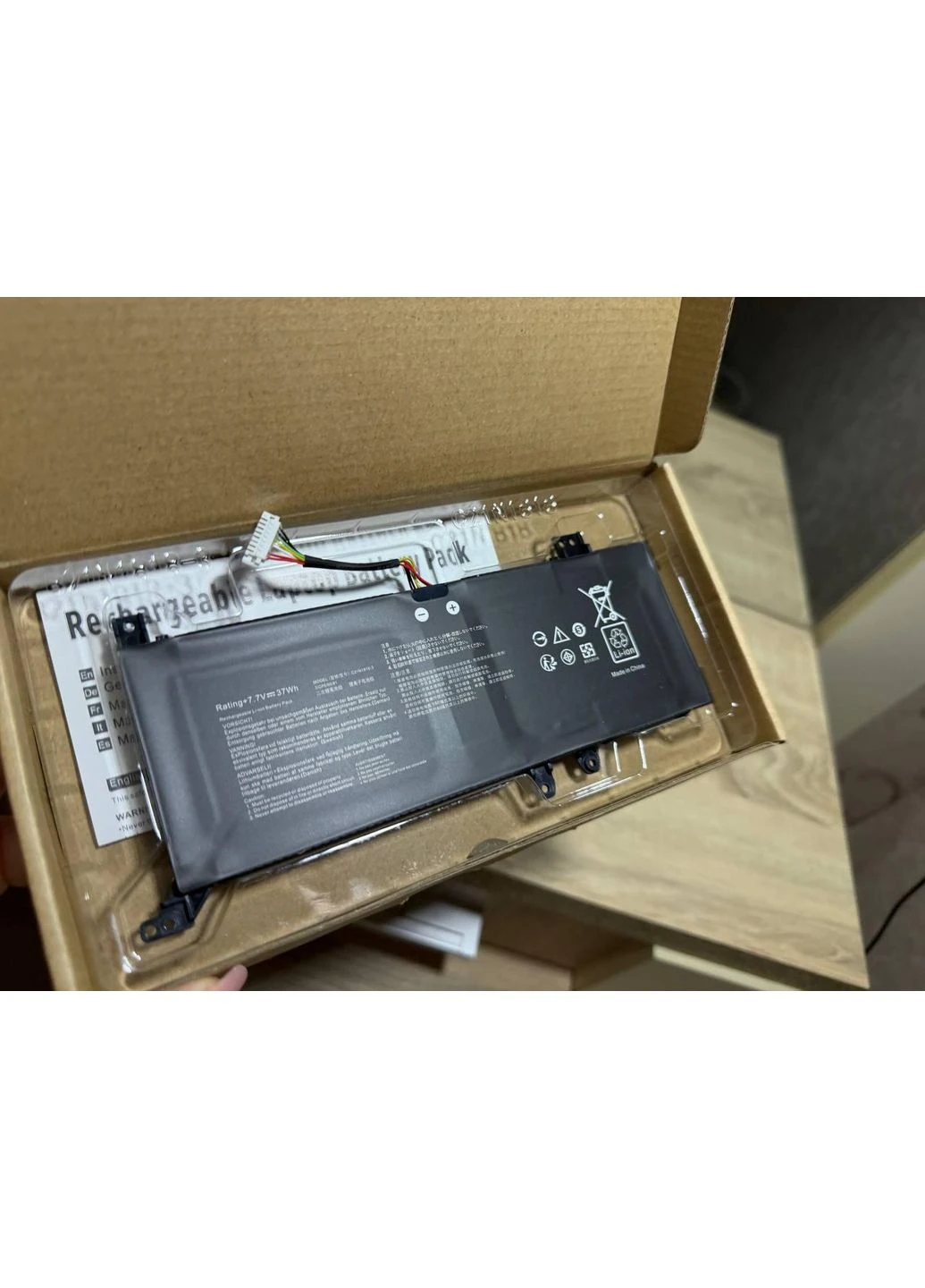 Акумулятор ноутбука сумісний з моделями Aspire 1 (A111, A114) та Aspire 3 (A311, A315) Acer (400415990)