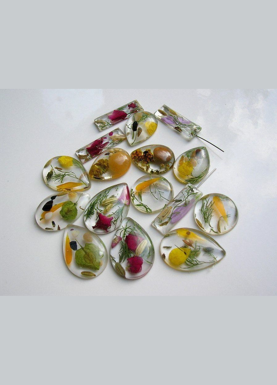 Ювелірна смола для 3Д біжутерії з затверджувачем ТМ ART 1 кг Оригінал Plastall (363131399)