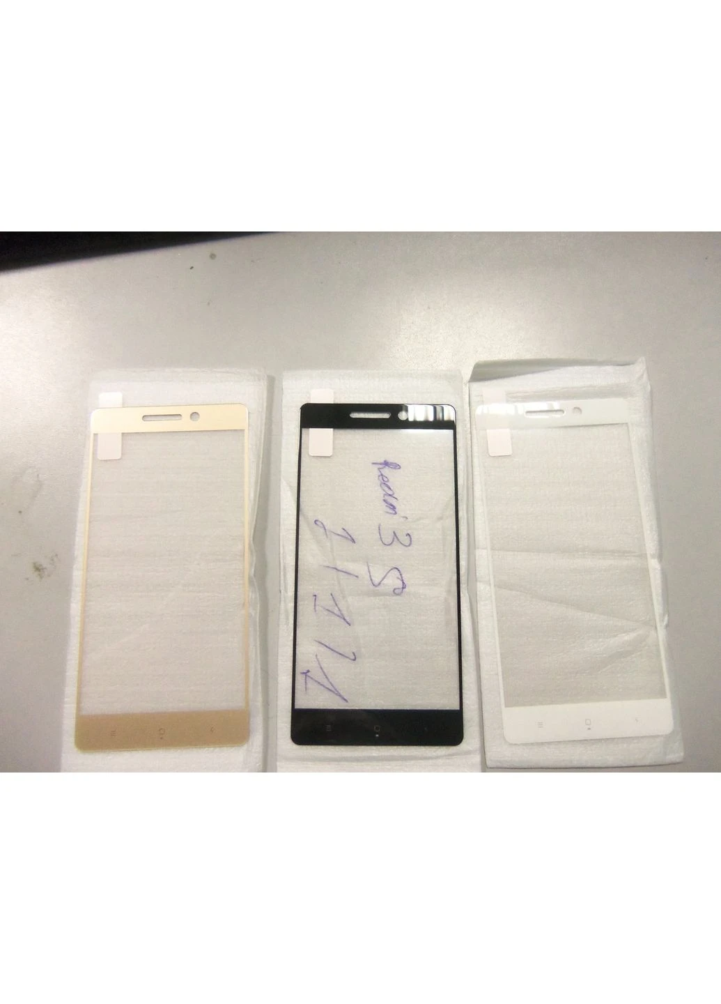Захисне скло FULL SCREEN Triplex Redmi 3/3S/3pro глянець (без упаковки) Xiaomi (387650259)