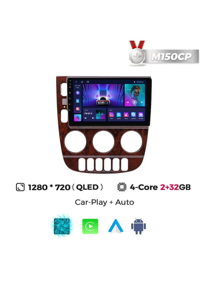 Штатная магнитола Mkekede M150S M-Class I W163 ML (1997-2005) QleD M150S 2Gb+32Gb F1 Brown Mercedes-Benz (369239474)