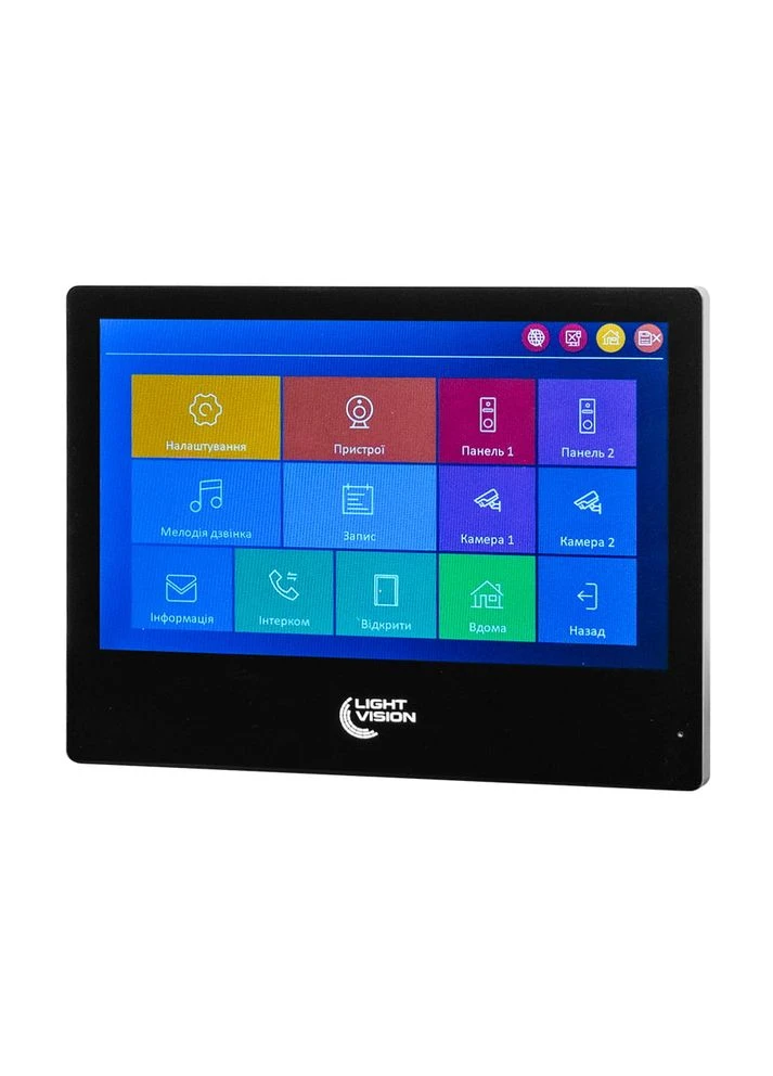 Видеодомофон 10" WiFi Tuya SINGAPORE FHD Black (82-00233) Light Vision (382242053)