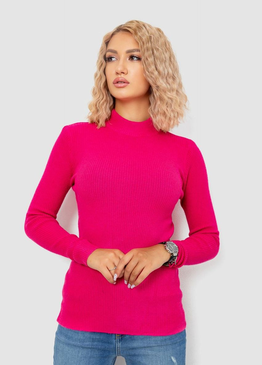 Розовый демисезонный кофта женская однотонная базовая Ager 244R2032