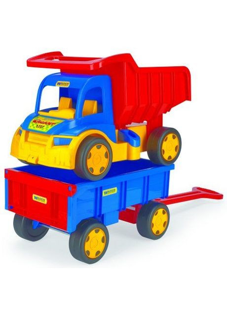 Грузовик "Гигант" с игрушкой тележкой Wader (361418308)