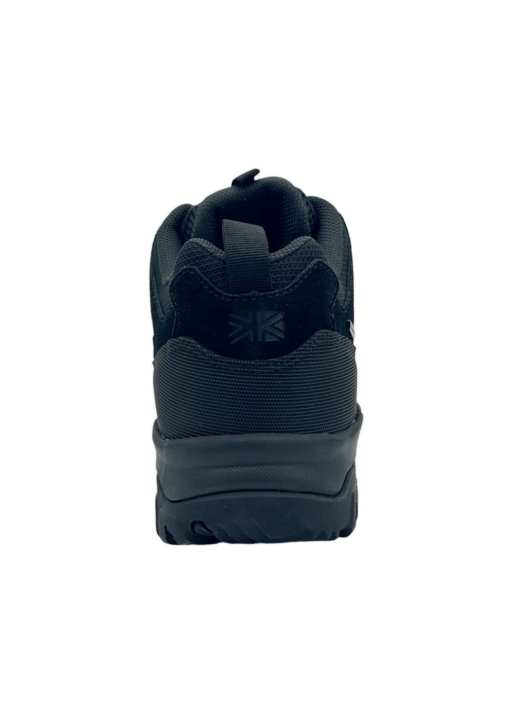 Черные кроссовки mount low mens walking shoes black 9.5(44) Karrimor