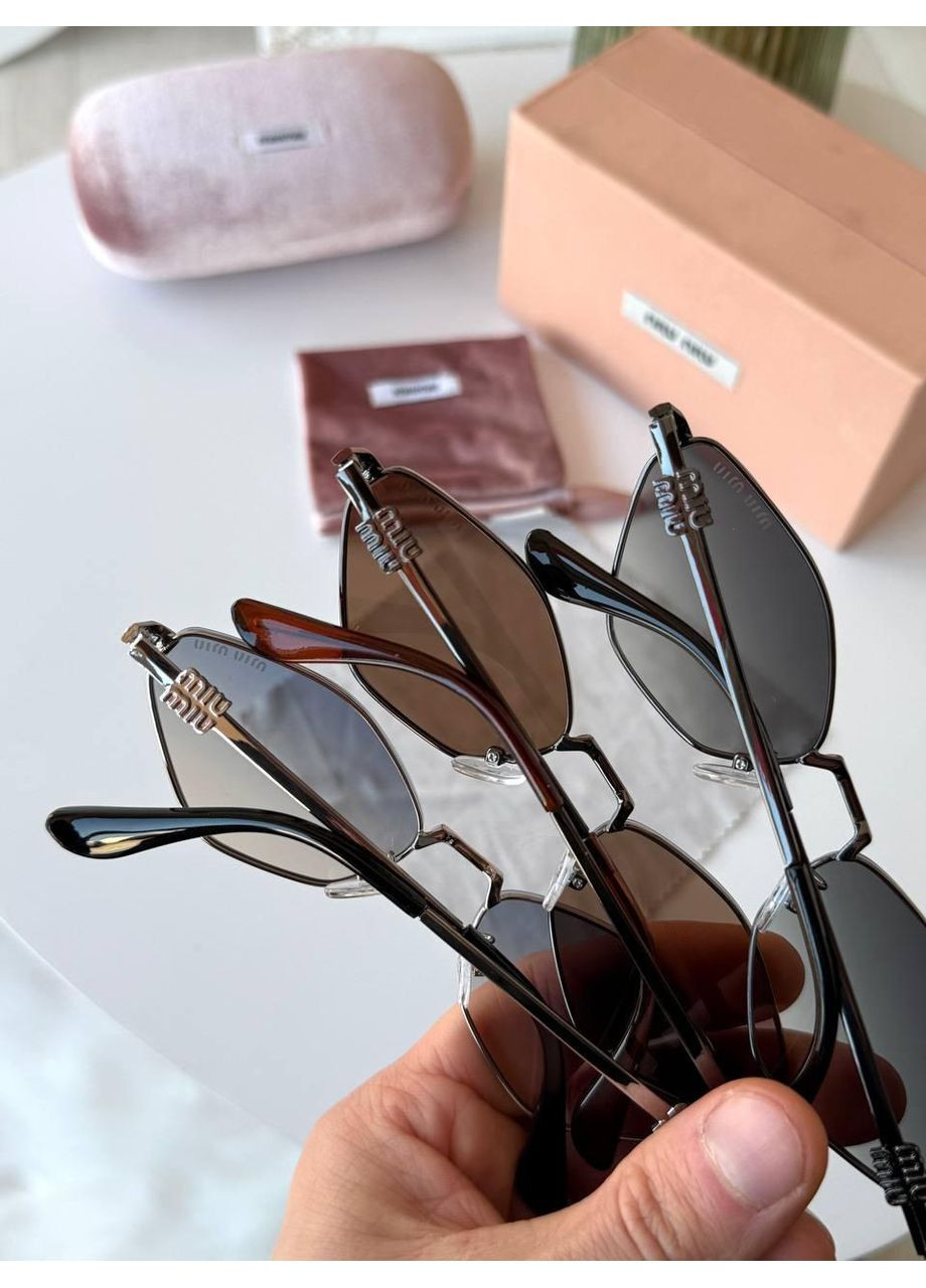 Брендовые Очки Женские Миумиу Очки От Солнца Для Женщин. Очки Ромбы от Бренда Miu Miu No Brand (370975314)