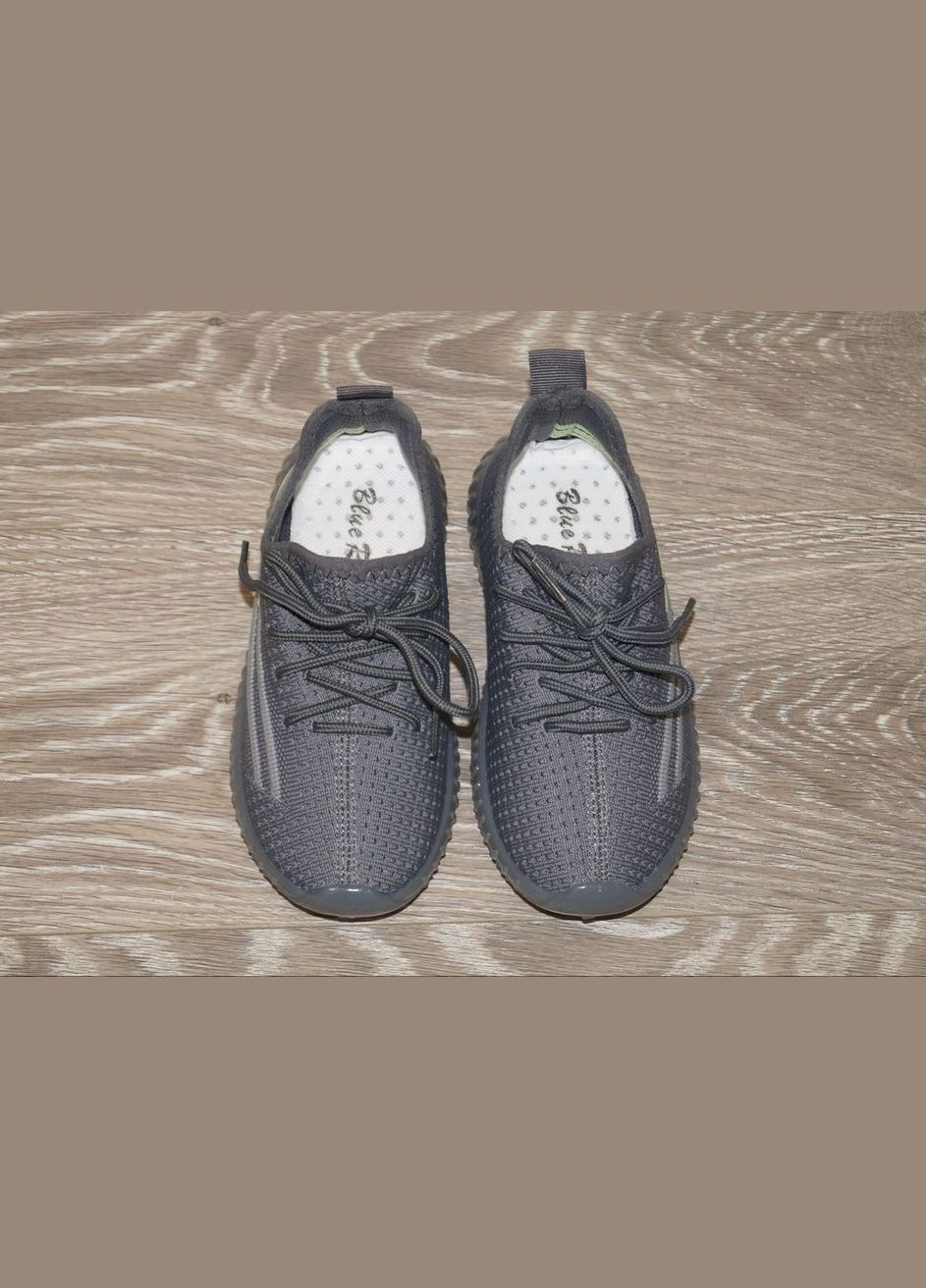 Сірі осінні кросівки дитячі сірі Blue Rama K911-4