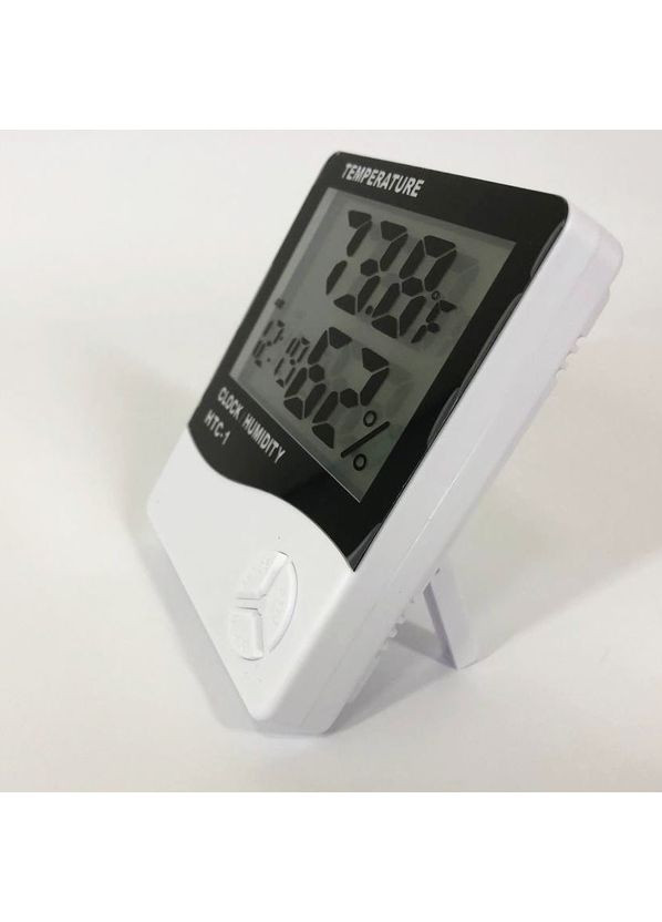 Настольные часы с датчиком влажности и температуры 1, Домашний EZ-141 HTC (320584453)