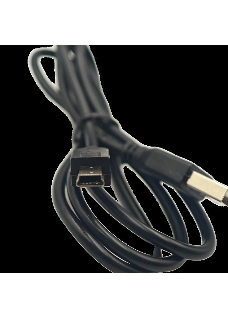 Кабель живлення Mini-USB to USB подовжений конектор 10mm 1m чорний X-level 300346 (396396450)