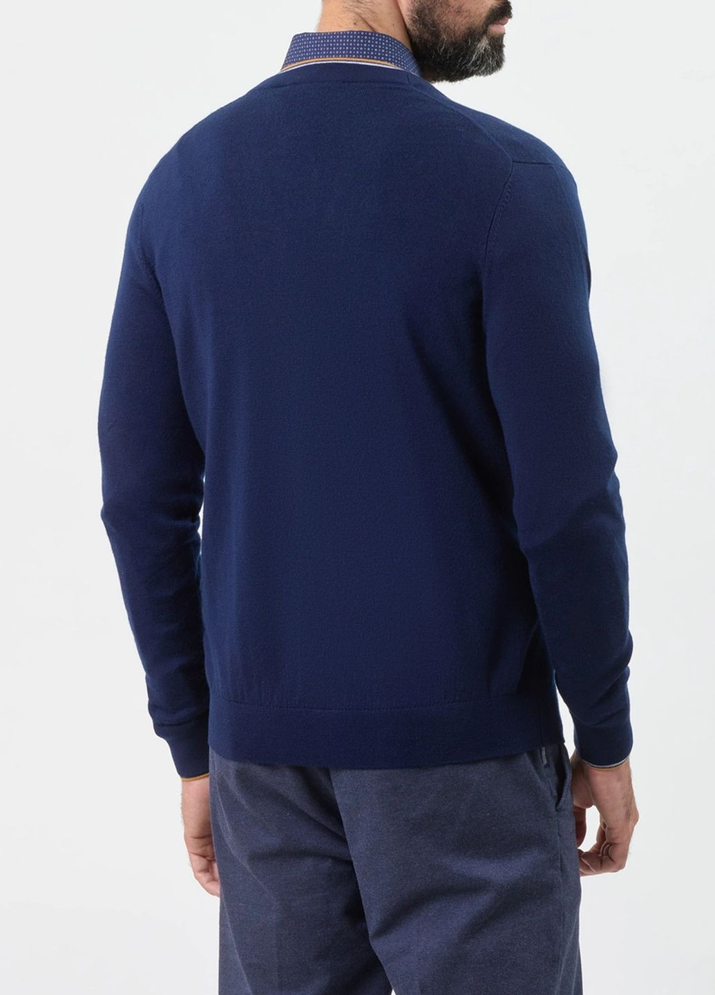 Синий демисезонный кардиган Harmont & Blaine