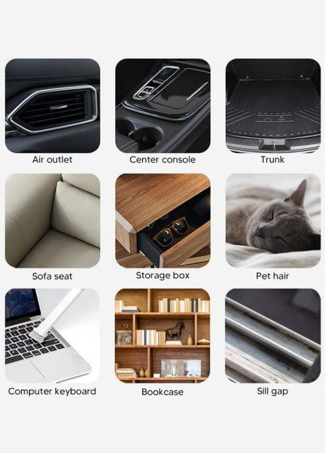 Автомобильный аккумуляторный пылесос СВ 677 мощность 150Вт 2000мАч моющий фильтр LED подсветка Black Remax (296925551)