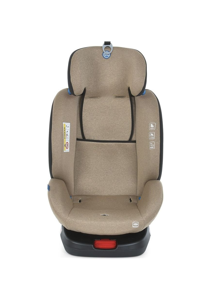 Автокресло детское, группа 0+1,2,3, 360град, isofix, лен. Home (302712896)