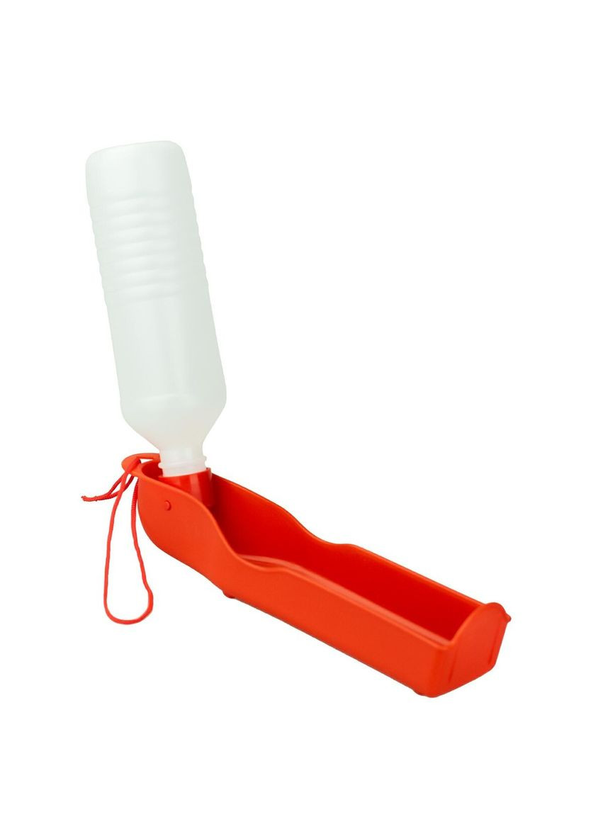 Дорожная поилка, 26см, 500мл, красная Ferplast (353687984)