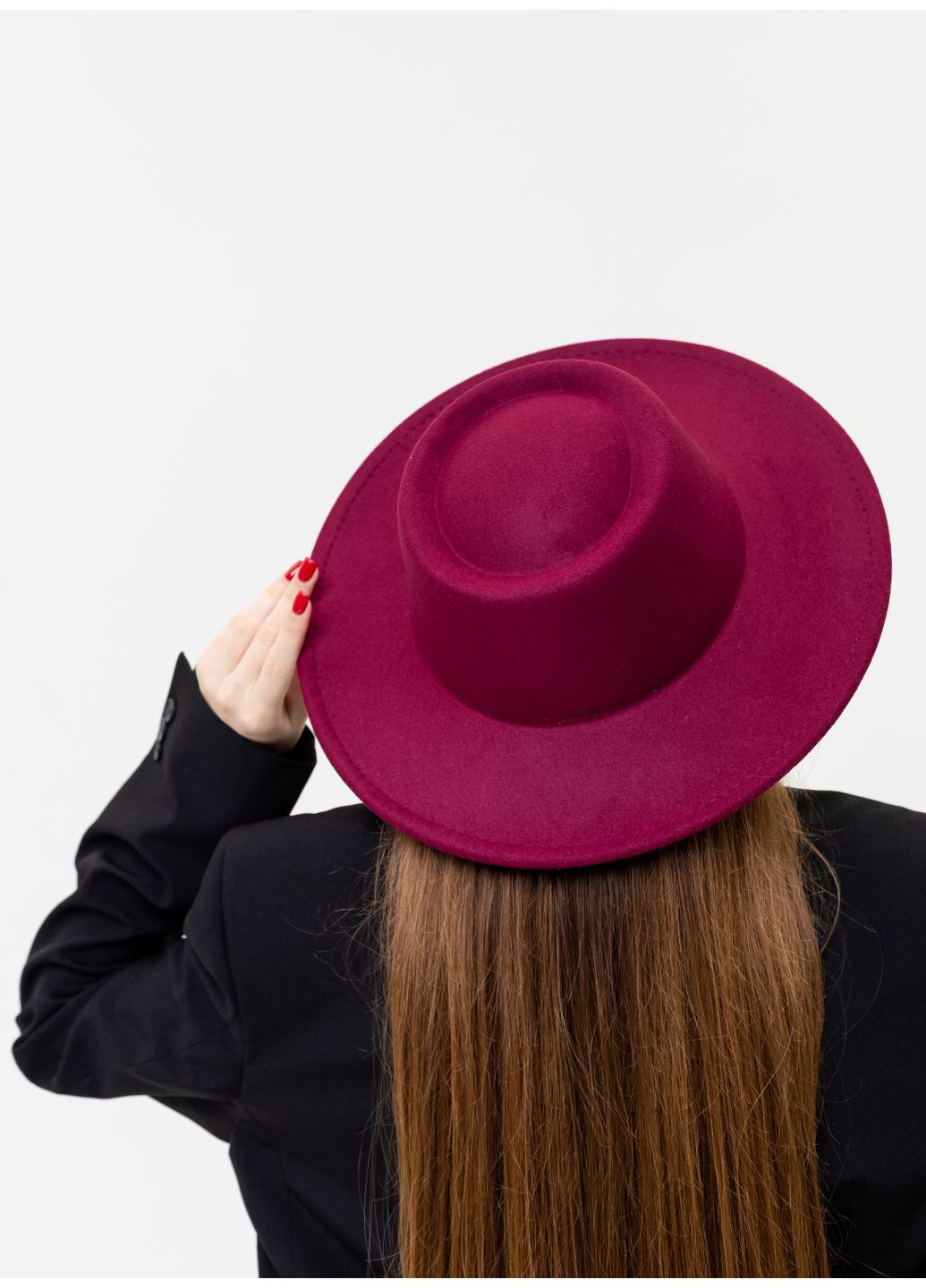 Капелюх канотьє гамблер унісекс з круглою тулією (поля 8 см) з регулюванням розміру No Brand (362346463)