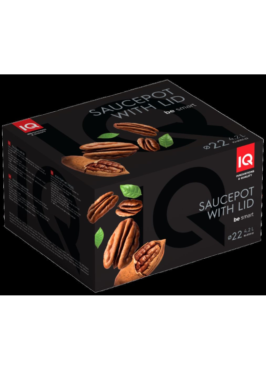 Кастрюля Be Smart (4.2 л) 22 см (7062892) IQ (361311133)