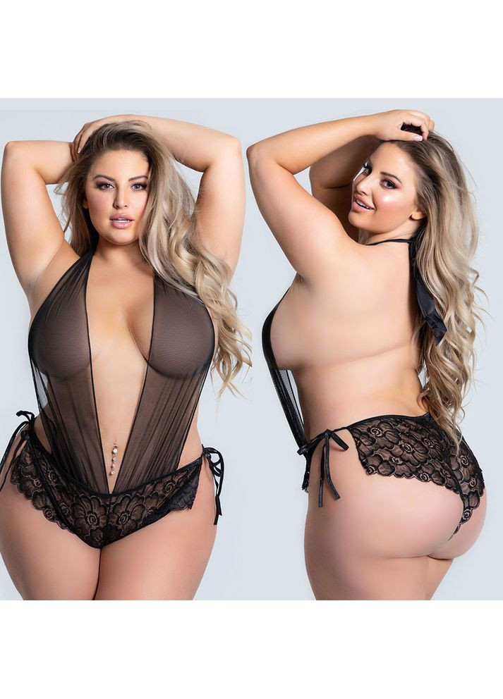 Сексуальний боді Олівія батал р. L-XХХL еротична білизна No Brand (361878444)