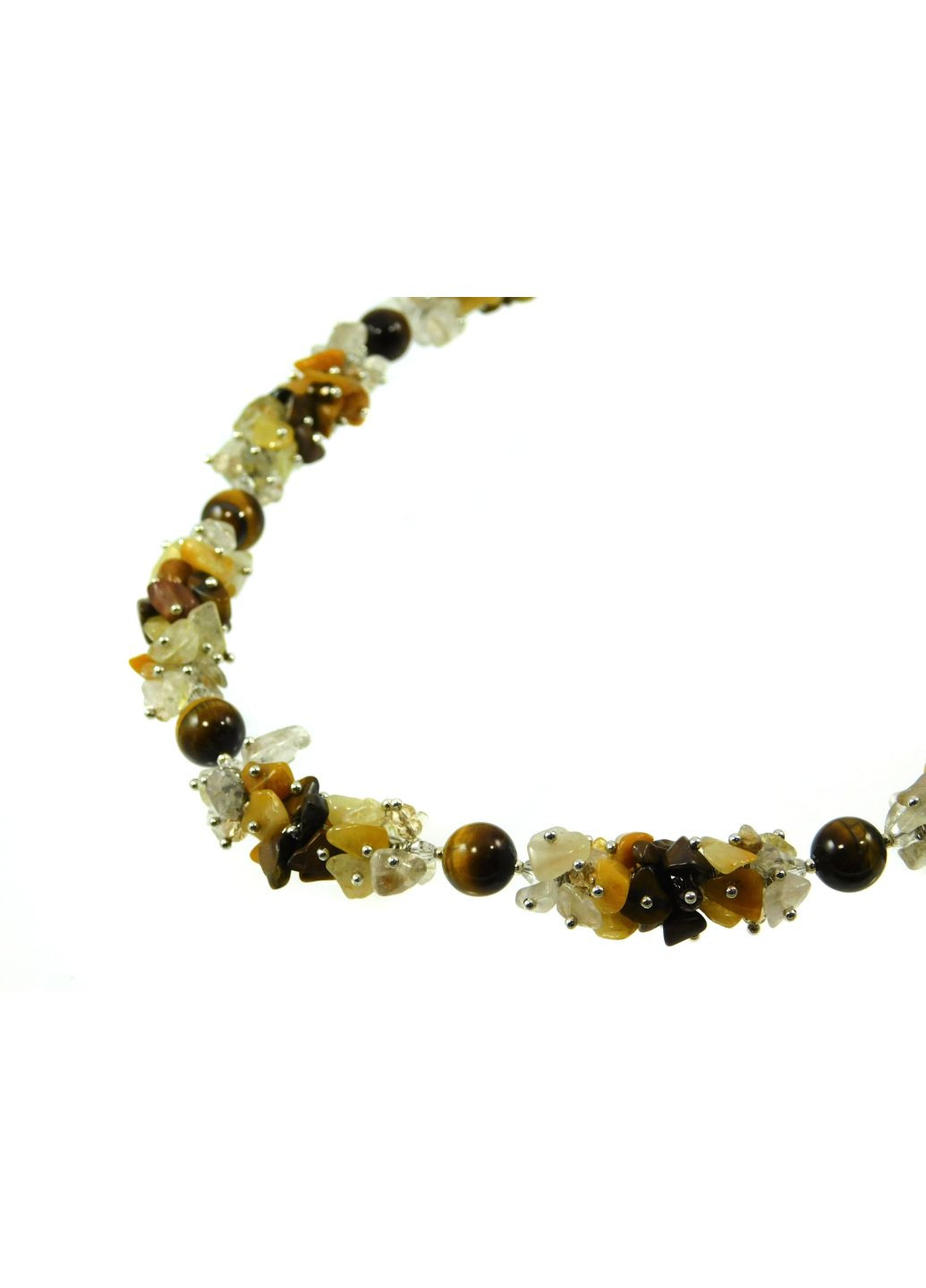 Ожерелье "Аромат кофе" Тигровый глаз Fursa fashion (322316396)