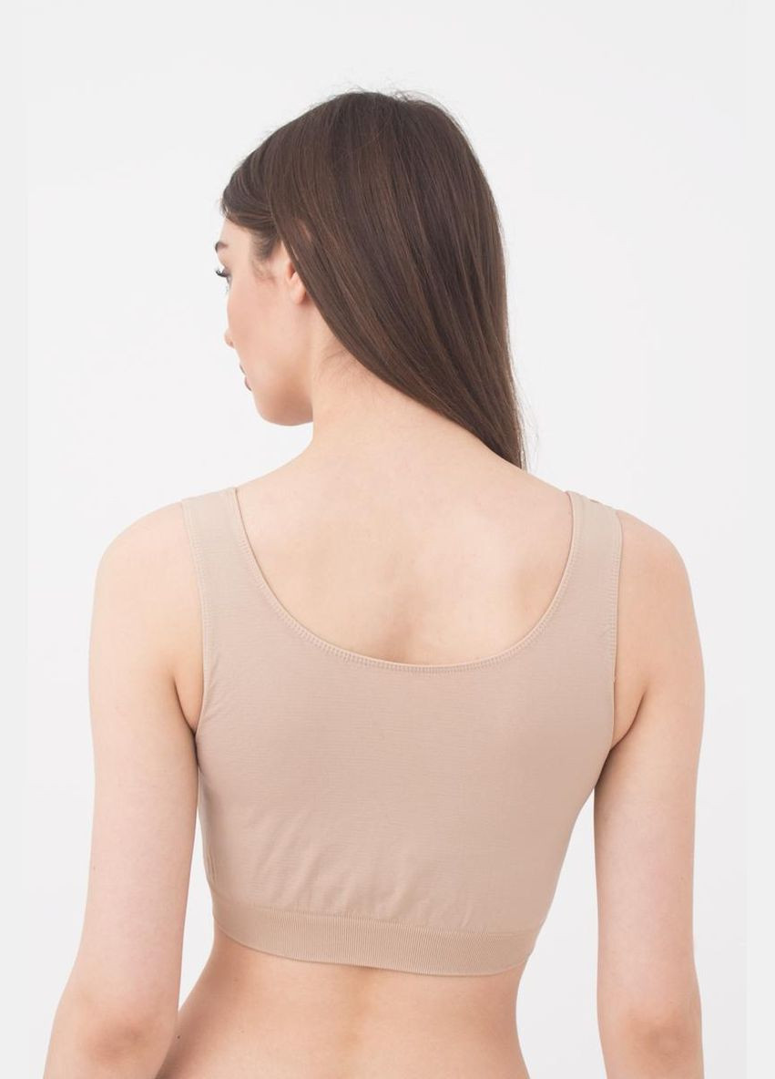 Безшовний топ на широких бретелях Giulia TOP WITH STRAPS (302297246)