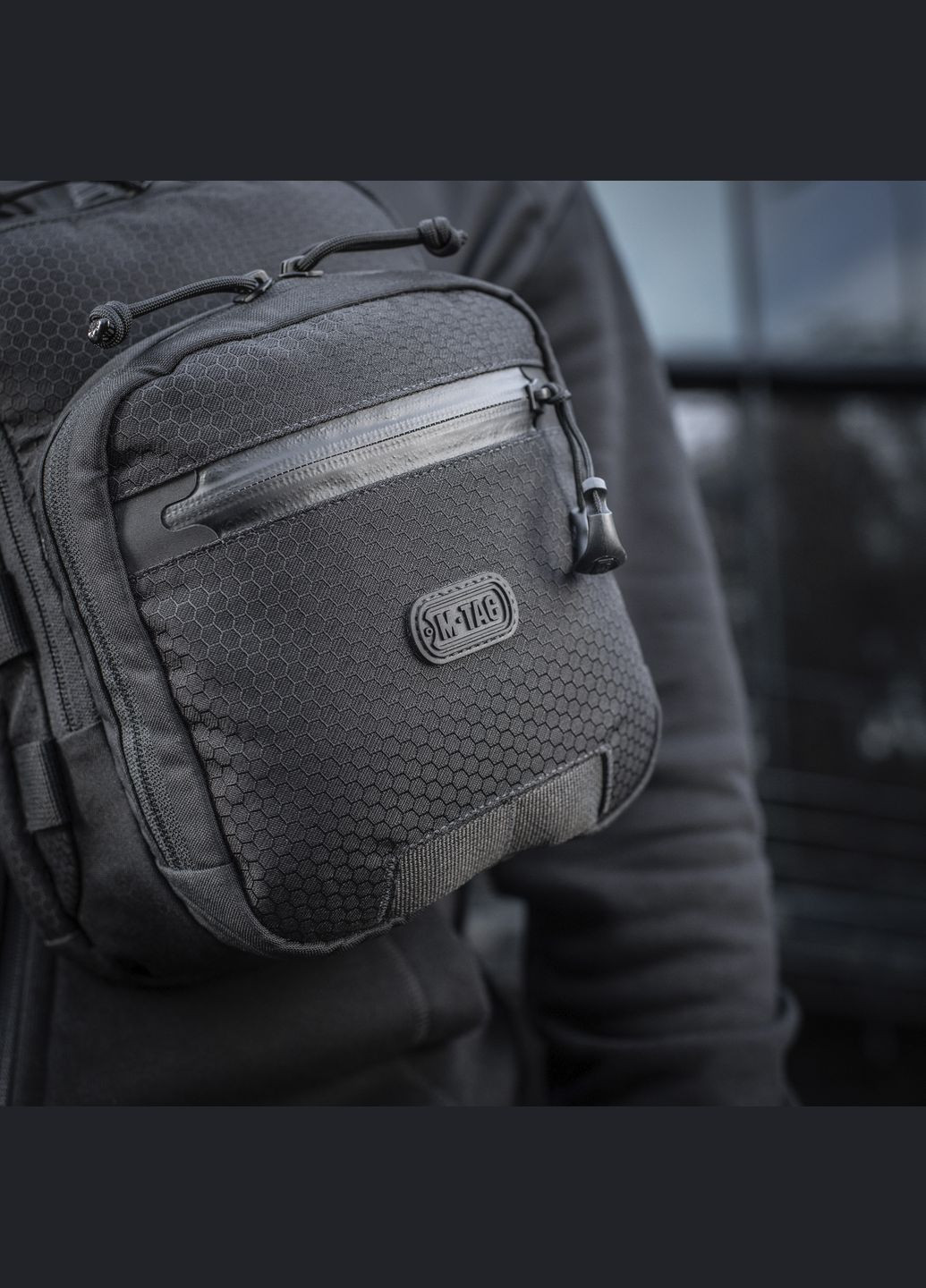 Сумка Cross Bag Slim Elite Hex Black M-TAC (303262504)