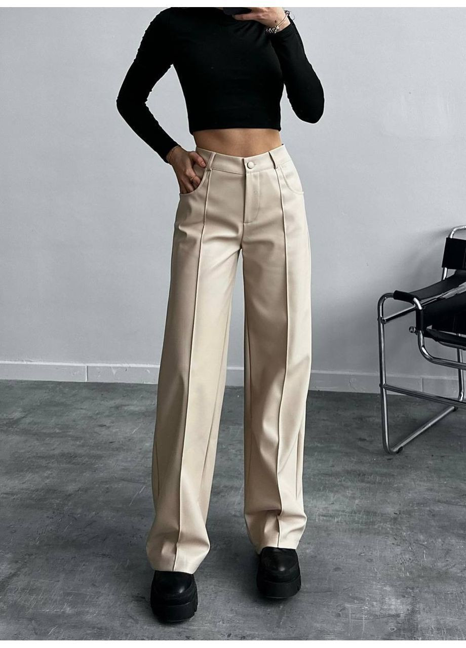 Женские кожаные брюки FINO Mode (363058627)