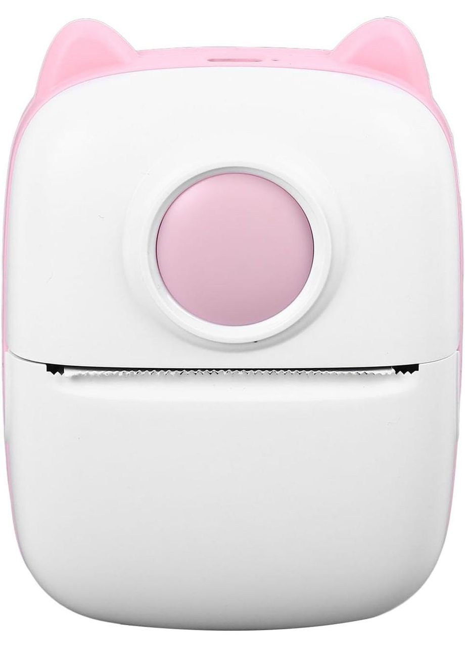 Портативний міні принтер Mini Printer X2 Bluetooth для смартфона, термодрук 203 dpi, бездротовий кишеньковий принтер, рожевий China (370441967)