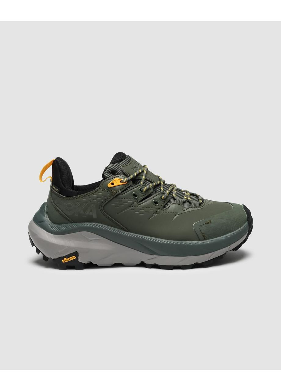 Оливковые демисезонные кроссовки мужские hoka olive No Brand One M Kaha 2 Low GTX Sneaker