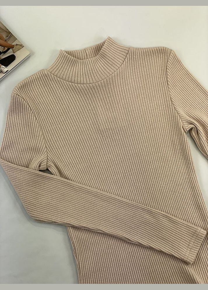 Тёплый гольф в рубчик для девочки Mevis (299907204)